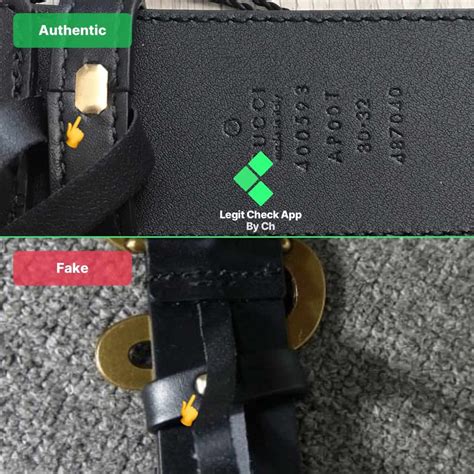 how can i tell if my gucci belt is real|gucci belt number lookup.